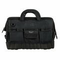 Bucket Boss Bag/Tote, Tool Bag, All-Terrain Bottom, 17 Pocket, 1680 Heavy-Duty Poly Fabric, 17 Pockets 64018